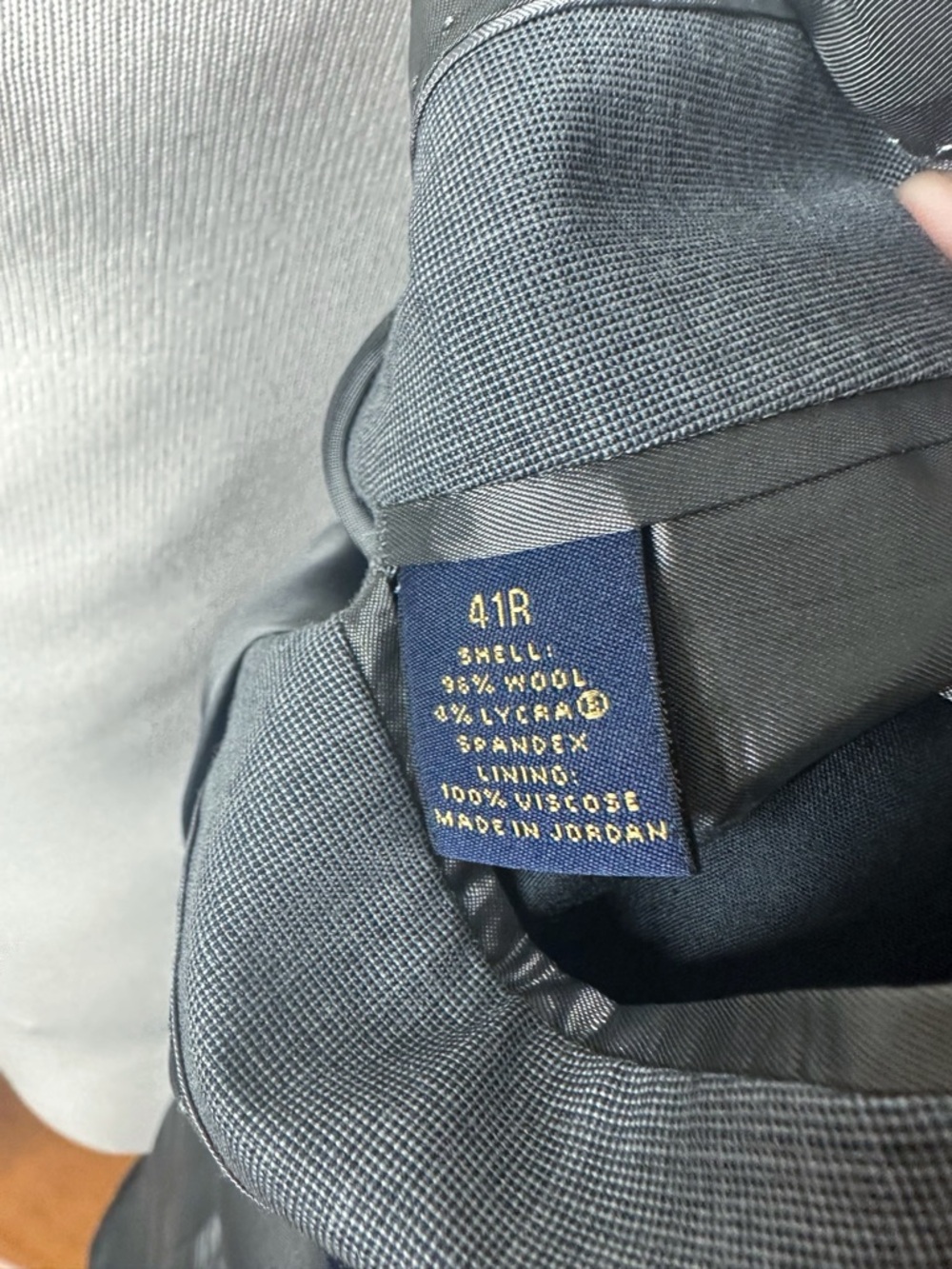 Brooks Brooks Stretch Grey SUIT - Picture 10 of 12